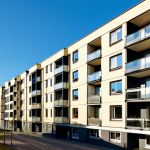 Modern Apartment Building Investment**

"Exterior of a modern apartment building in Stockholm, Sweden, bathed in golden hour light, showcasing well-maintained balconies and clean lines. Professional photography, blue sky, safe for work, appropriate content, fully clothed, professional, modest, family-friendly, perfect anatomy, correct proportions, natural pose, well-formed hands, proper finger count, natural body proportions."

**